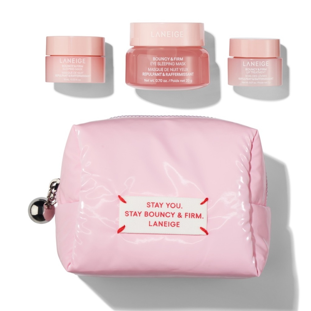 NEW la neige plump firm and glow set